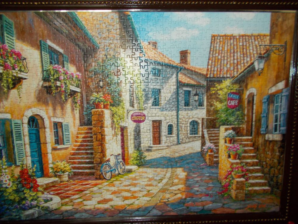 Obraz puzzle město - 3