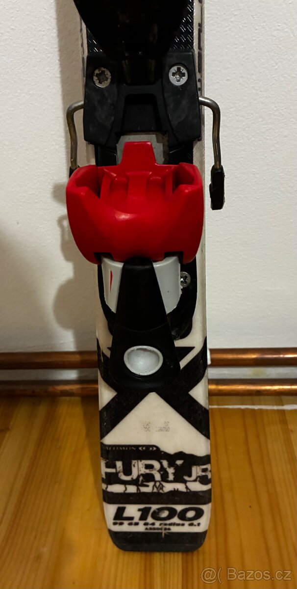 Použité dětské lyže 100 cm + použité boty 33 EU - 3