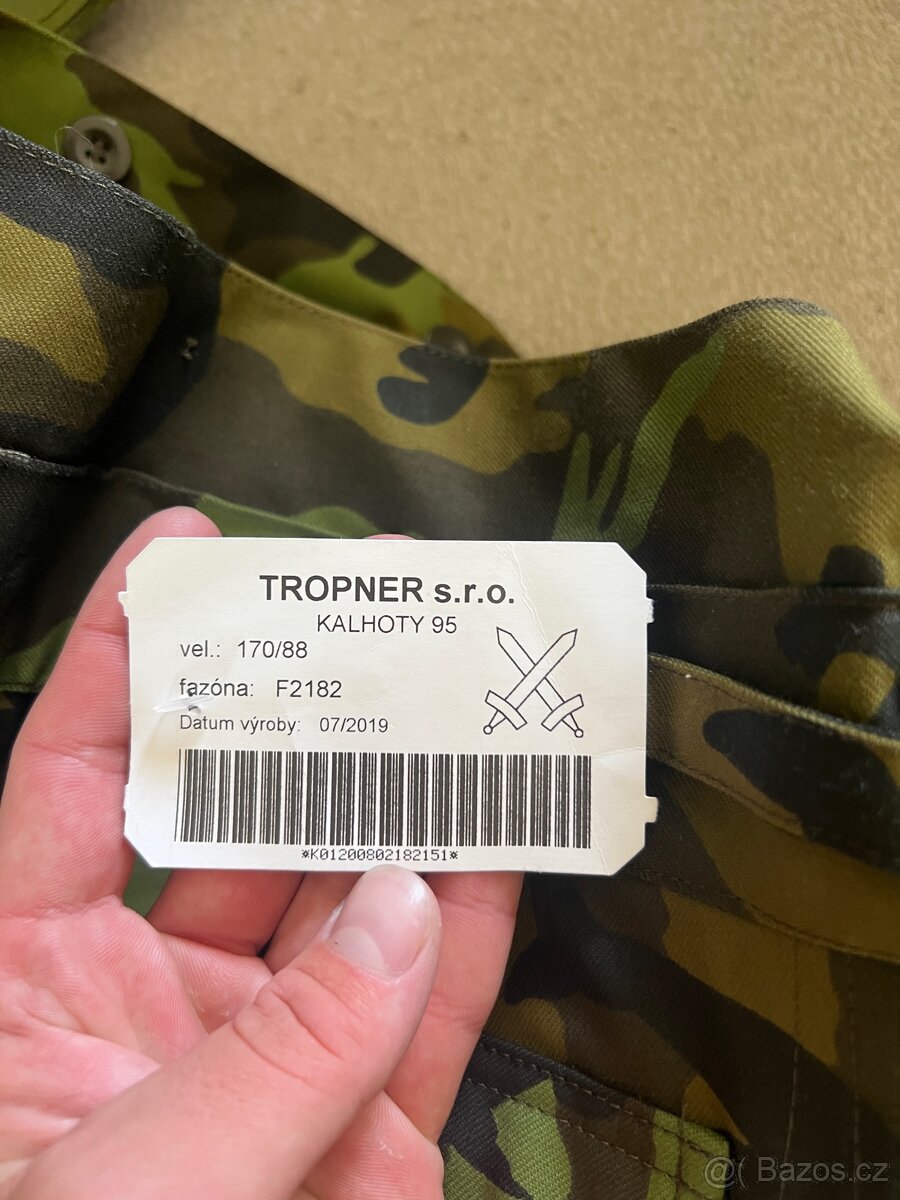 Maskáče vz.95 komplet - 3