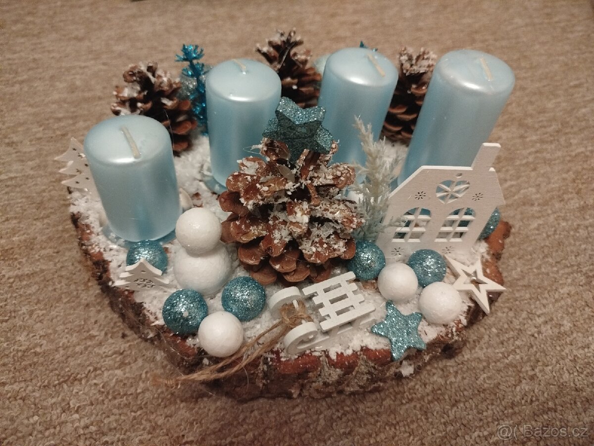 Svícen adventní - 3