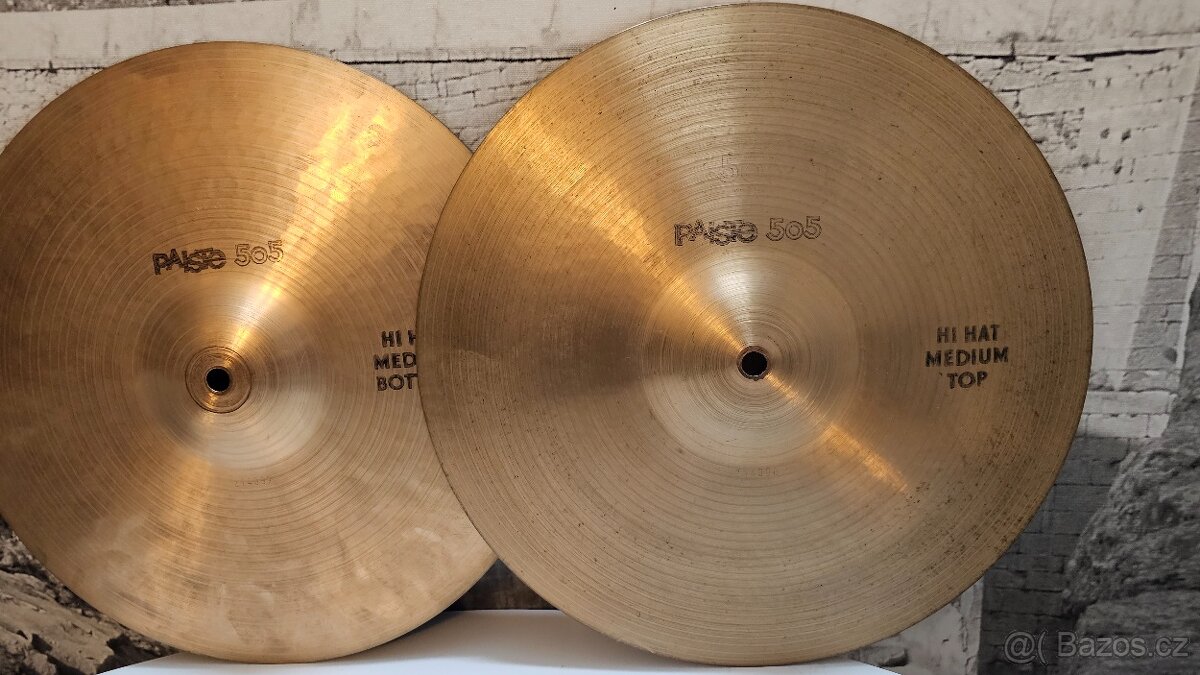 PAISTE 505 HI-HAT 14“ - 3