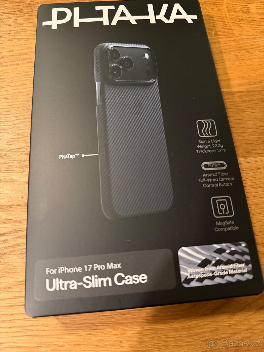 Pitaka Ultra-Slim Case iPhone 17 PRO MAX - nový - 3