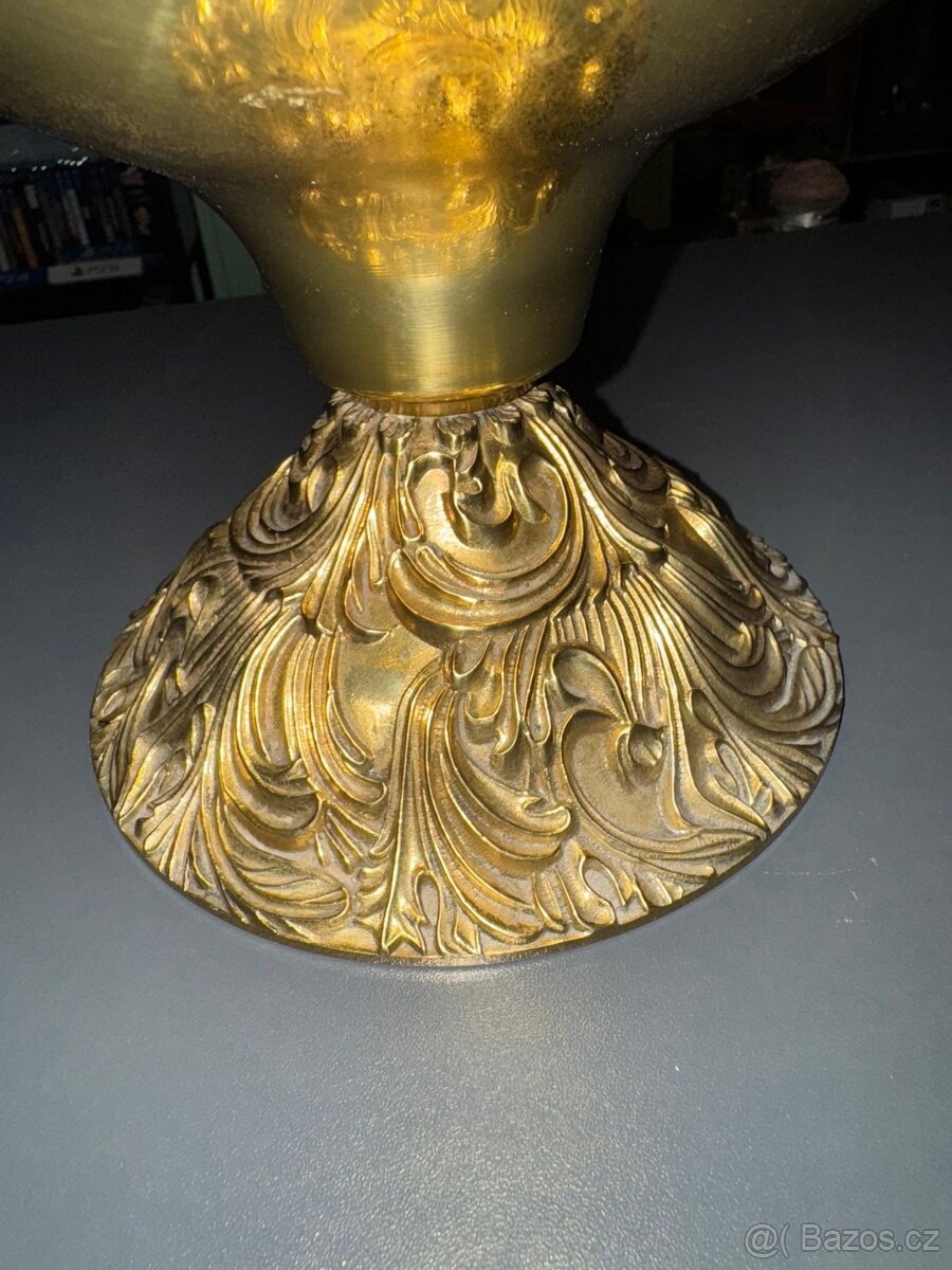 Velká mosazná amfora Holandsko - 3