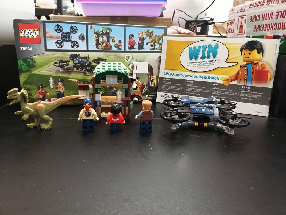 LEGO Jurassic World 75934 Dilophosaurus on the Loose+náv+box - 3