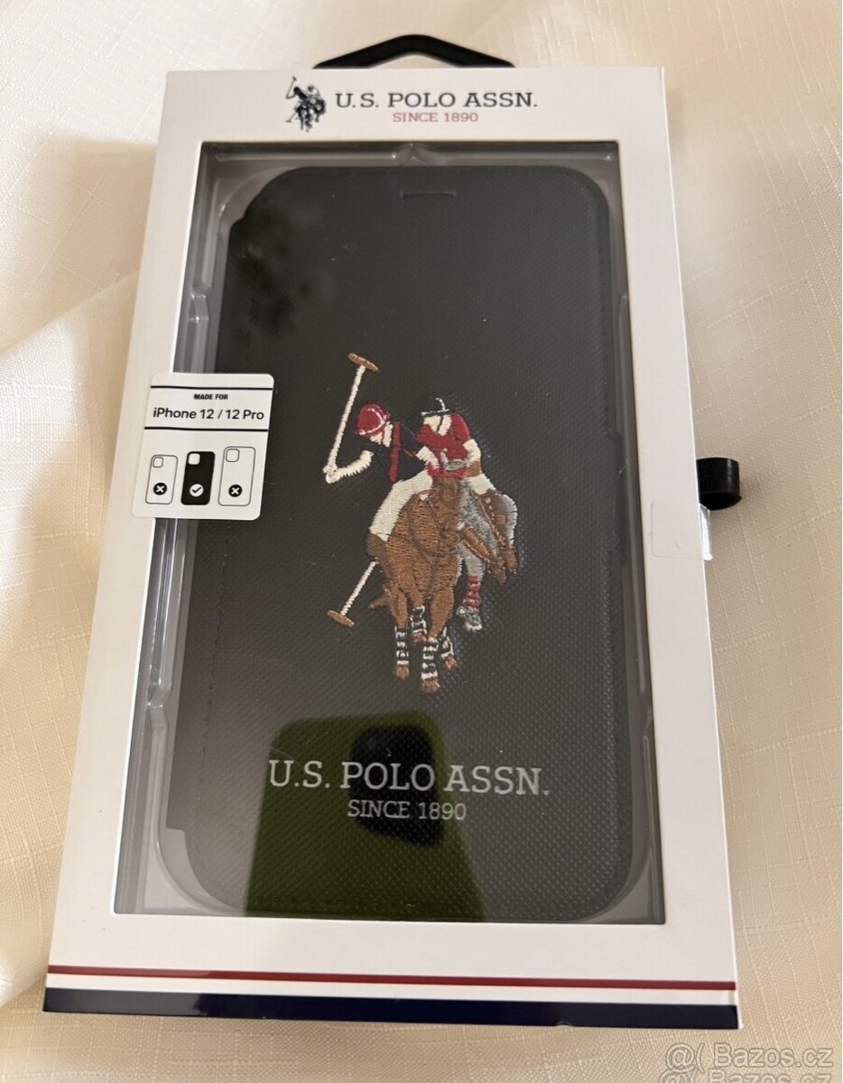 NOVÉ FLIPOVÉ POUZDRO NA IPHONE 12/12 PRO, ČERNÁ - 3