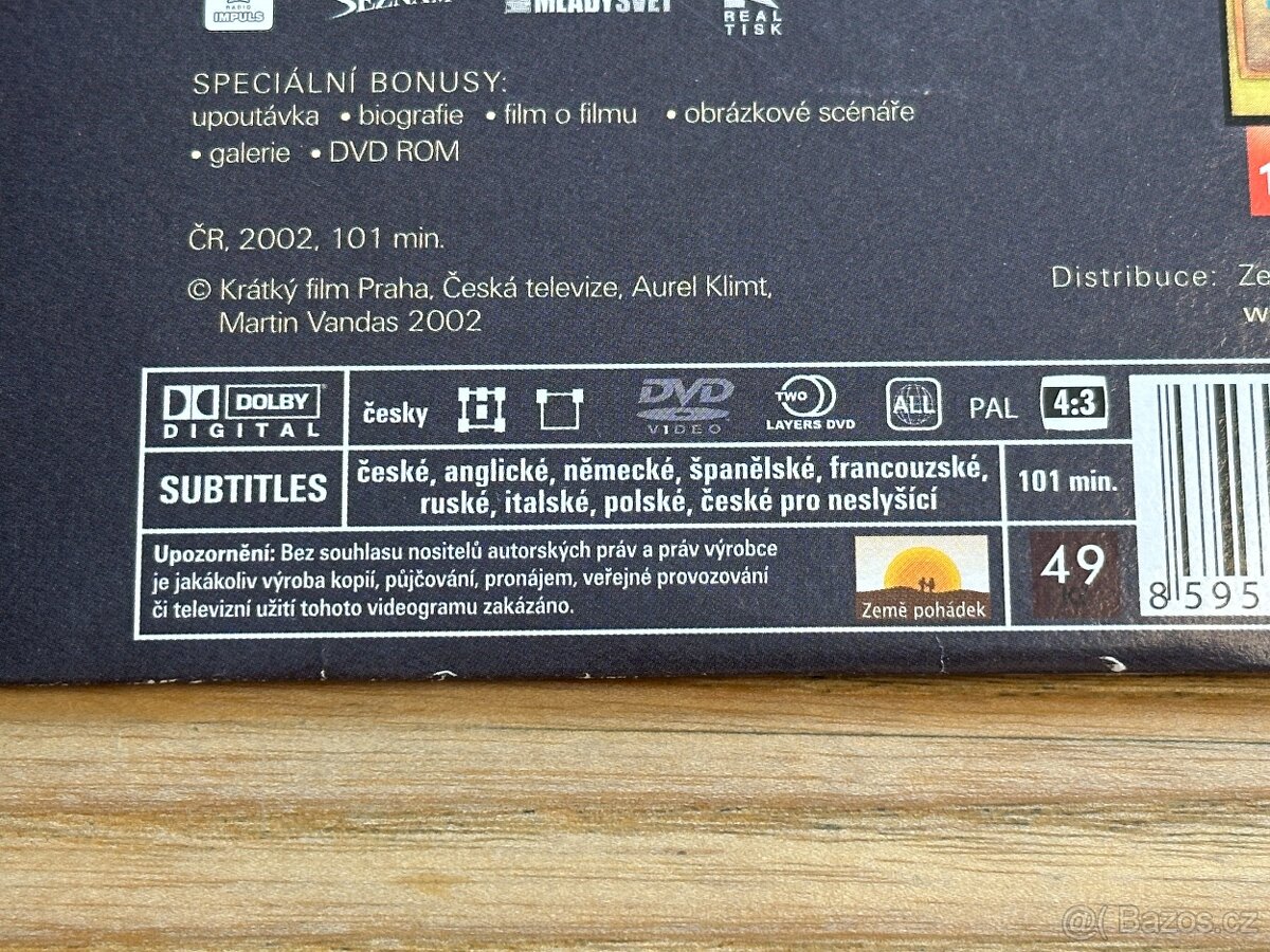 DVD Fimfárum Jana Wericha - dobrý stav - 3