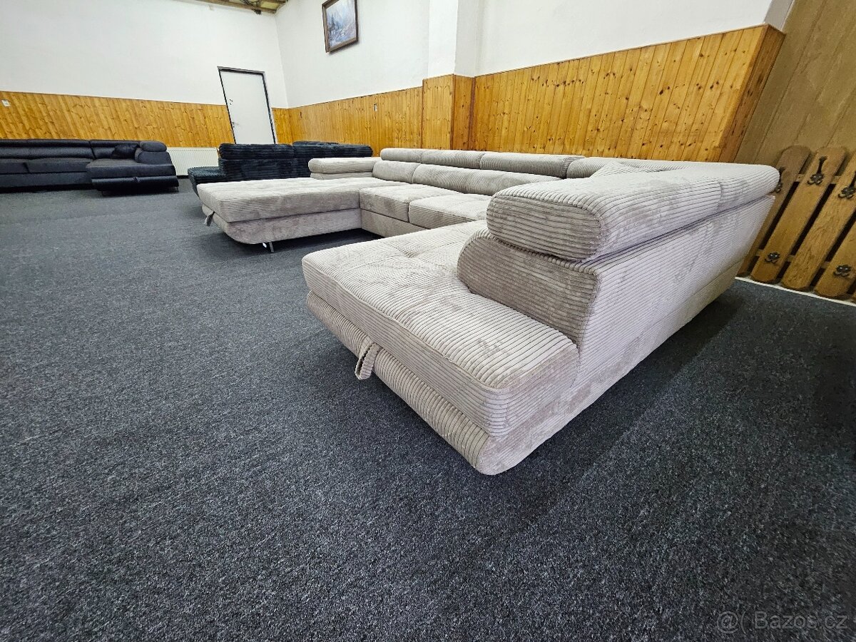 SEDACÍ SOUPRAVA TVARU - U - 3