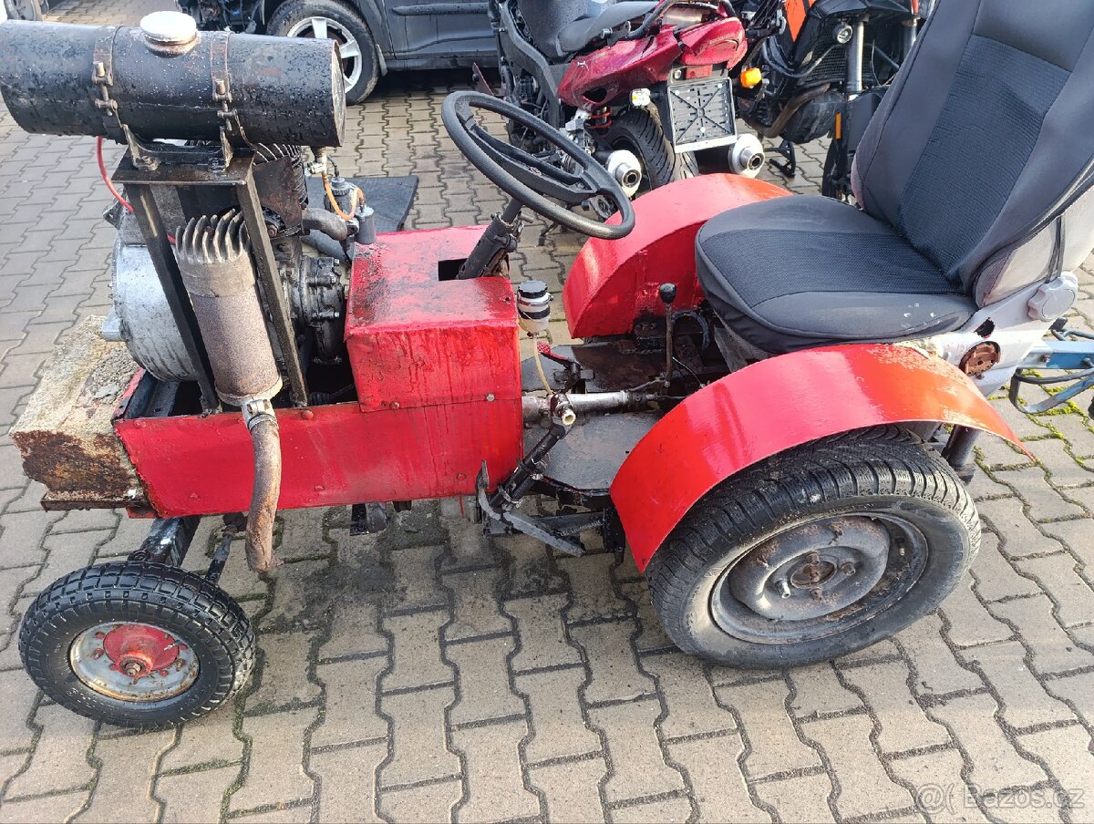 Traktor domácí výroby - 3