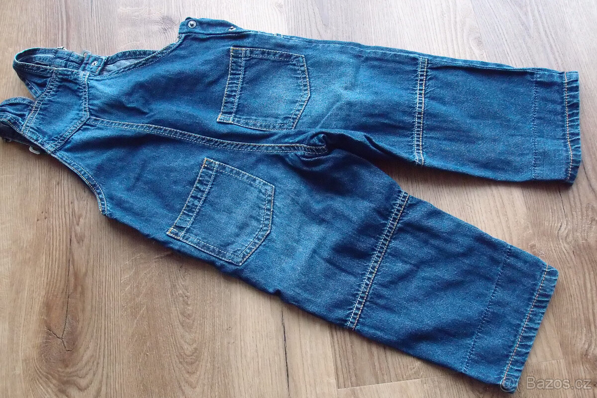 3x kalhoty 86/92 - 3
