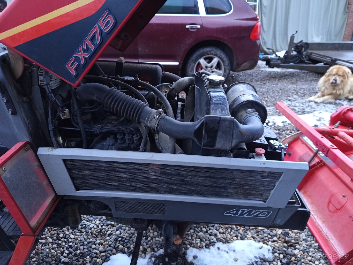 Malotraktor Yanmar FX 175 zamluveno-Prodáno - 3