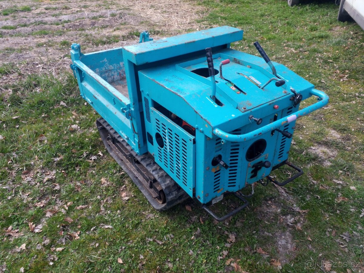 Japonský pásový dumper Kubota - nosnost 600kg - 3