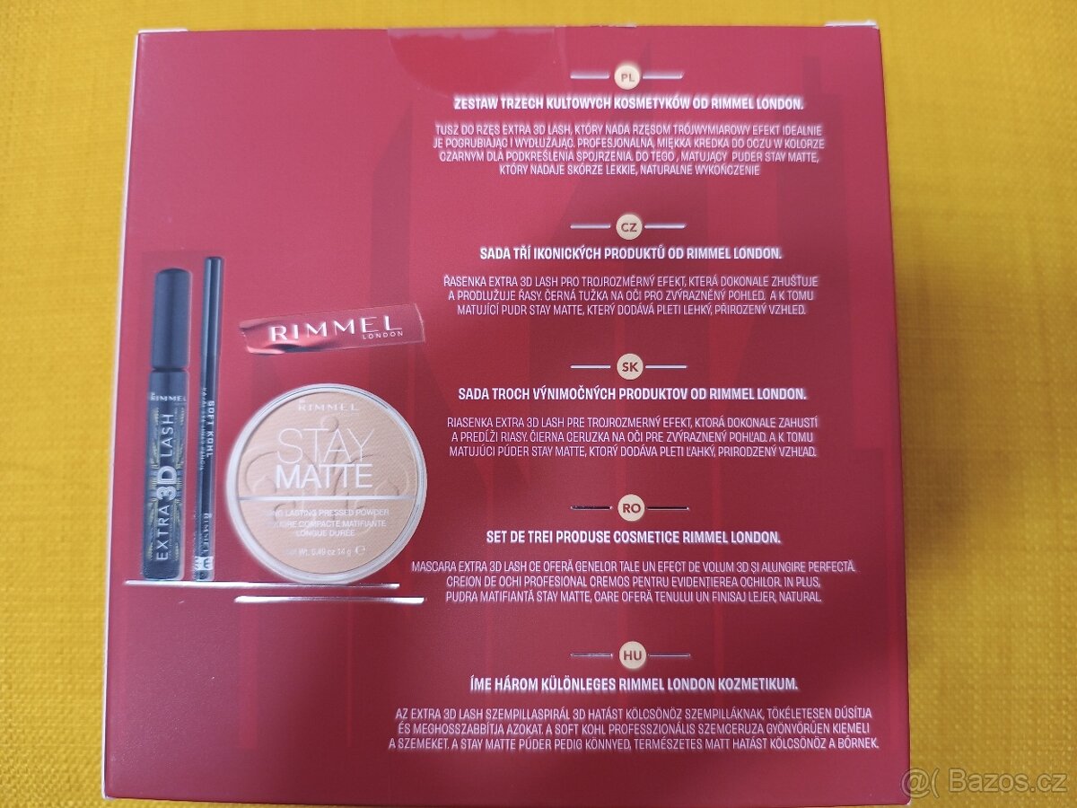RIMMEL LONDON dárková sada - NOVÁ - 3