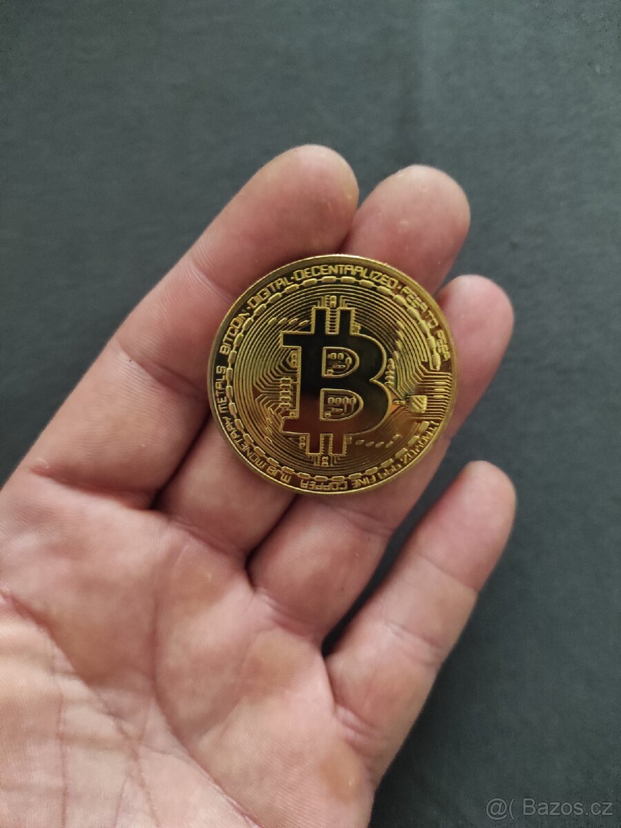 Sběratelská mince BTC - 3