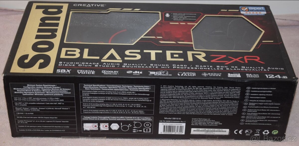 Creative Sound Blaster ZXR PCI-Express zvuková karta 5.1 - 3