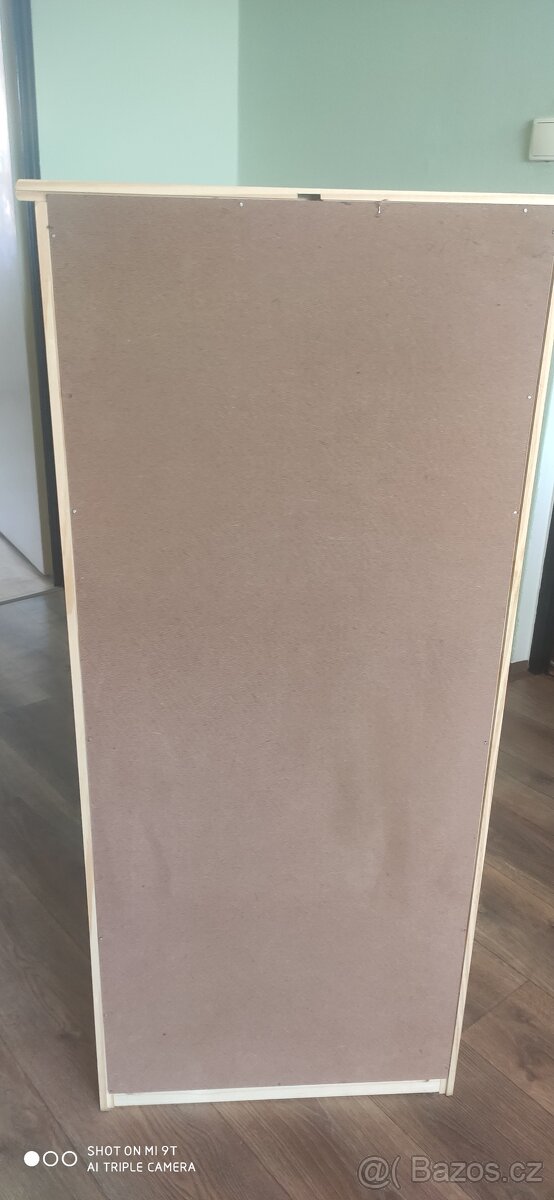 Komoda úzká 5 zásuvek masiv - 3