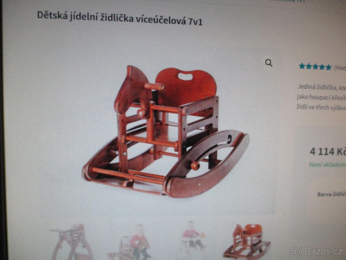 Víceúčelová dětská židlička - 3