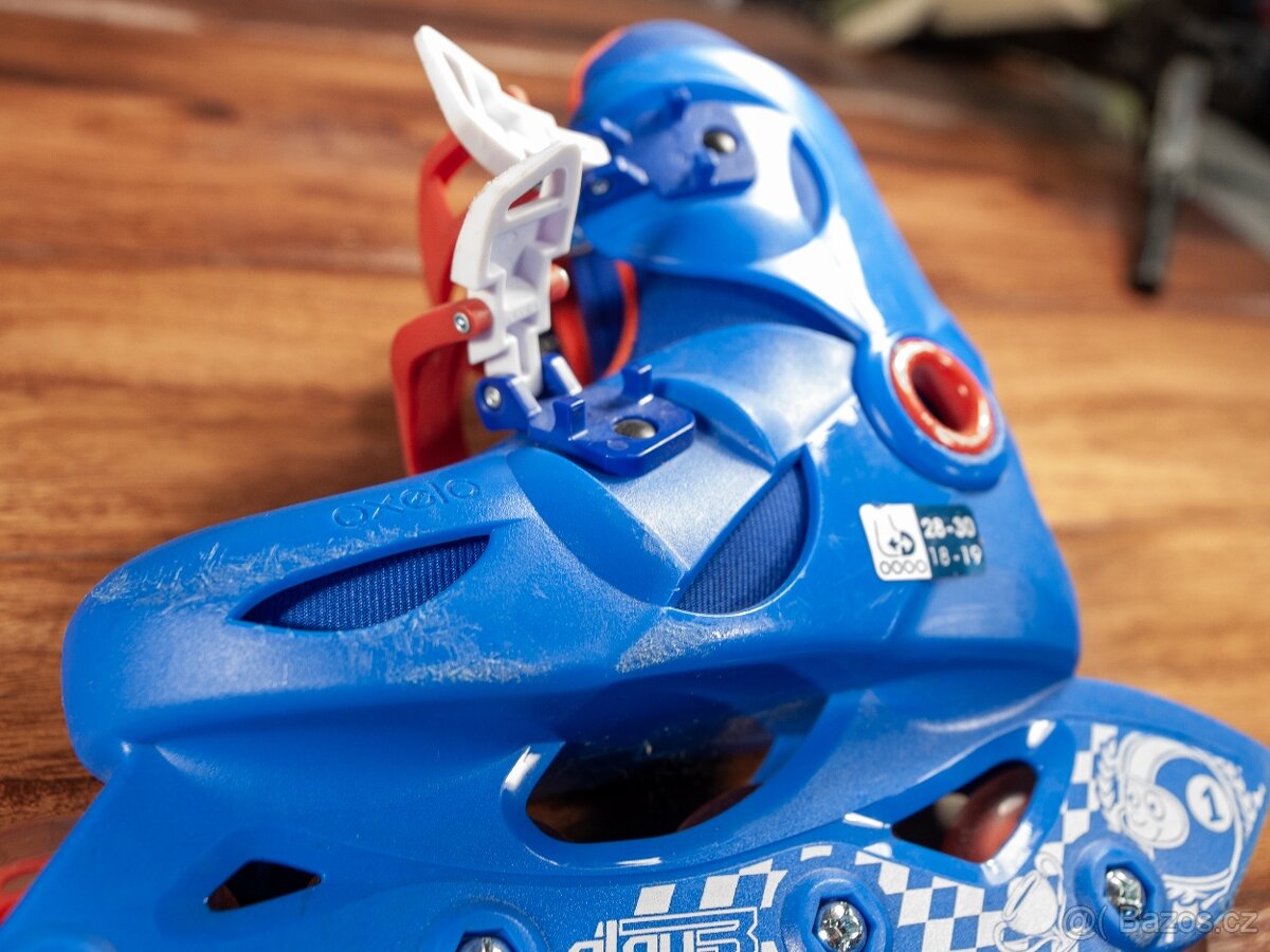 Dětské kolečkové brusle inline OXELO Play 3 28-30 - 3