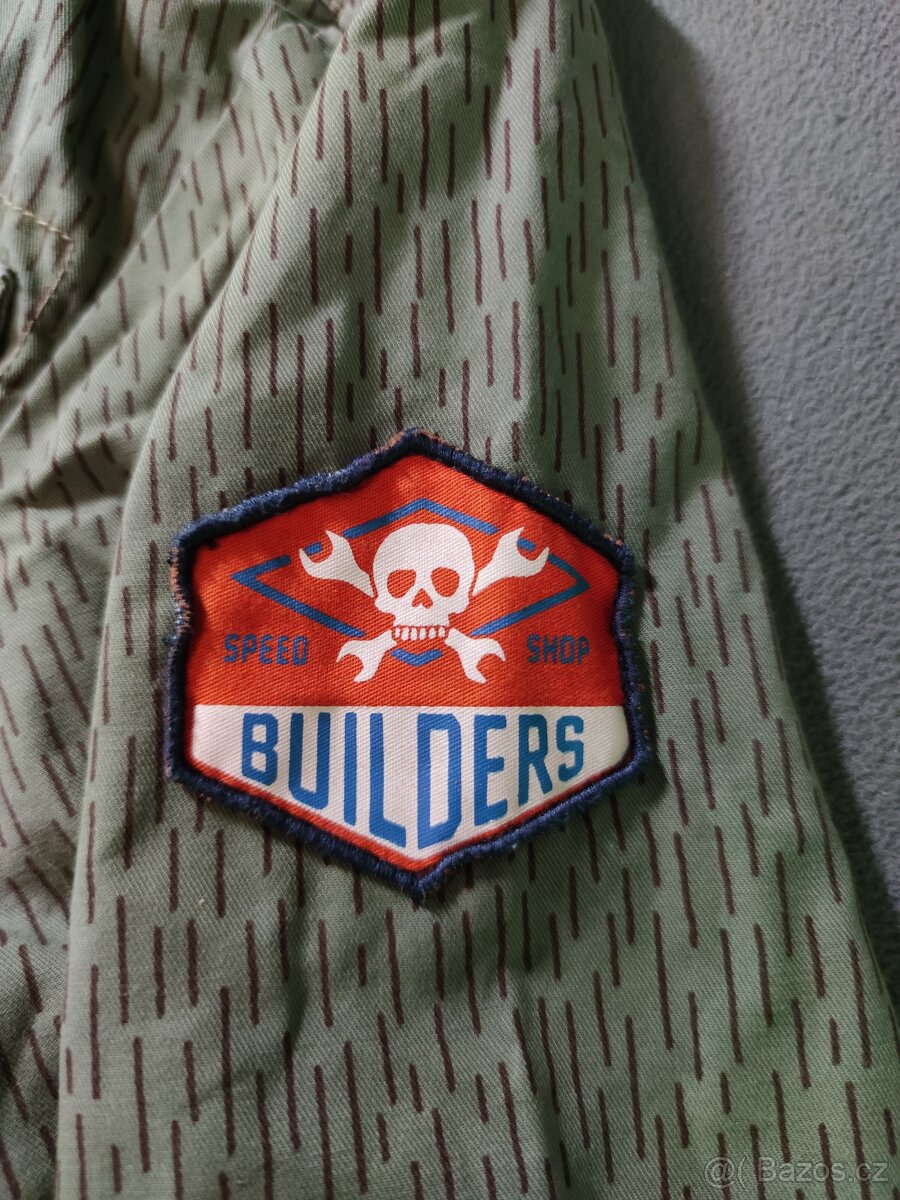 Designová army bunda H&M - L.O.G.G. Chrome Rollers - 3