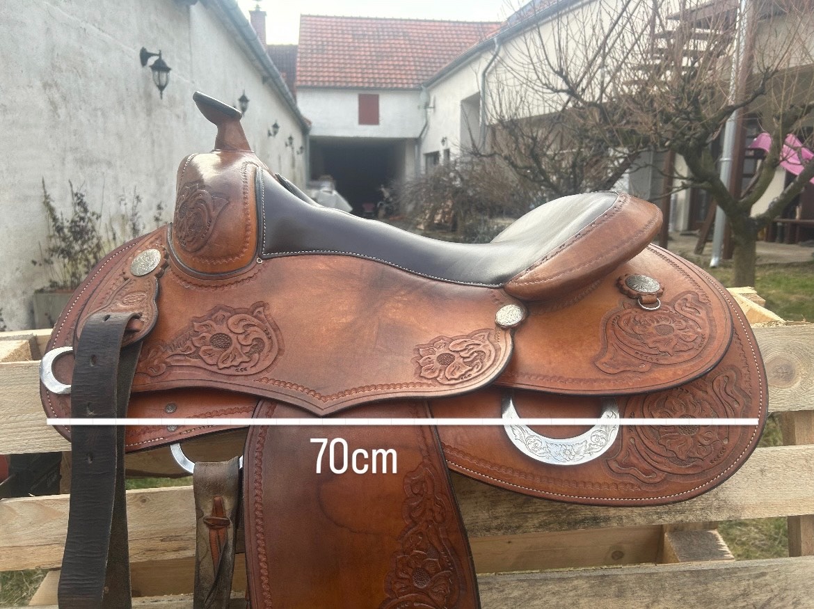 Westernové sedlo Zajac - 3