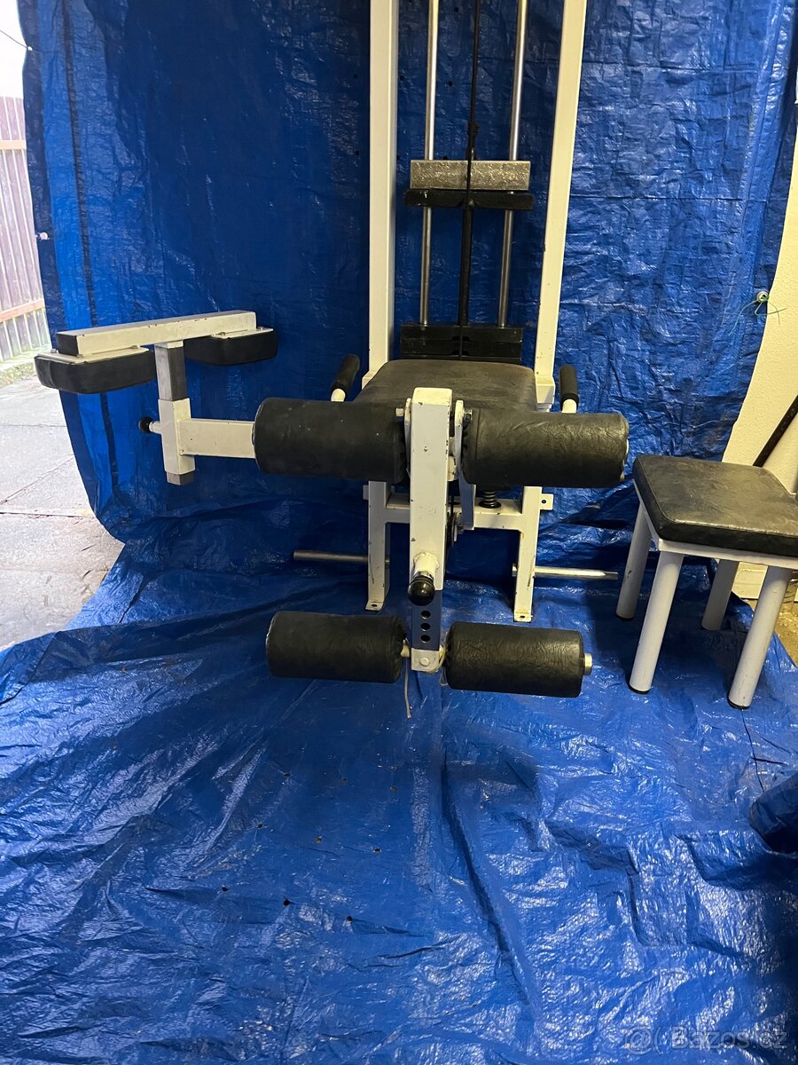 Multifunkční profi posilovací stroj-věž - 3