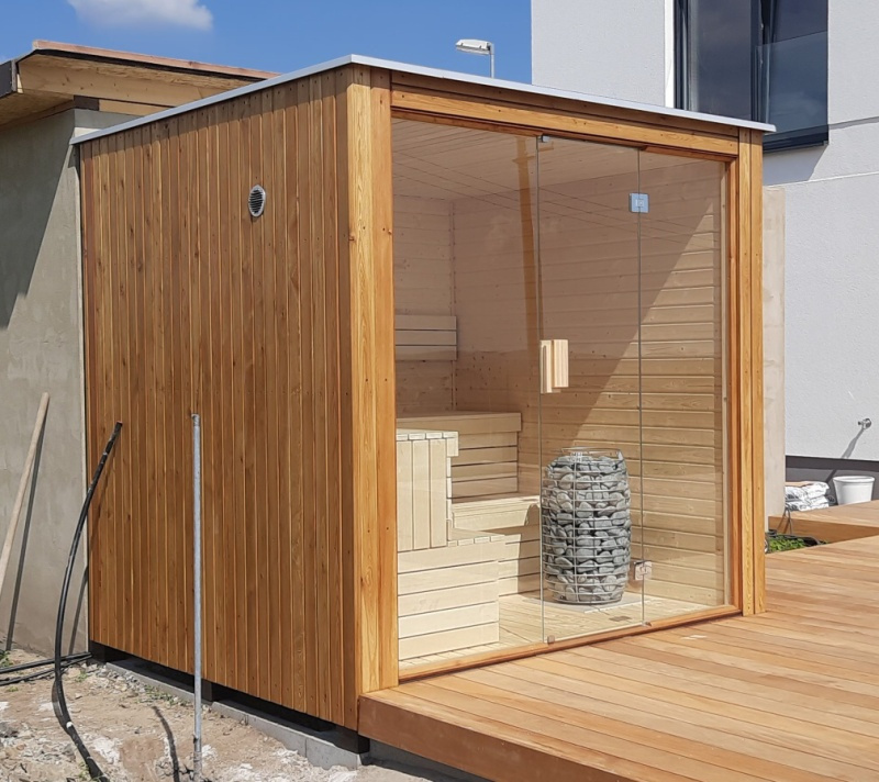 Venkovní Panoramatická sauna - 3