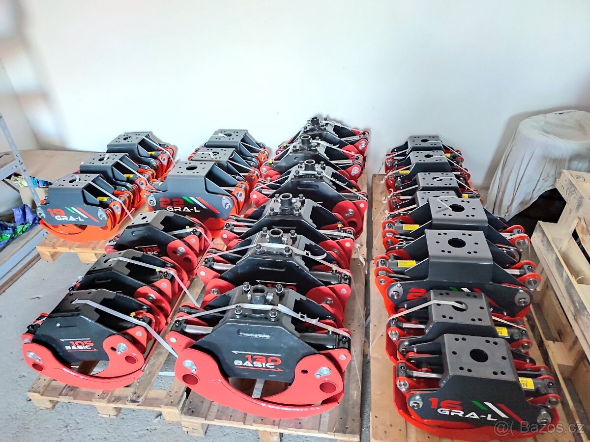 Drapák na sypké hmoty, kovošrot, dřevo - 3