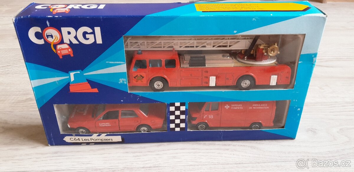 Corgi - Hasičský set - krásná sada do sbírky - 3