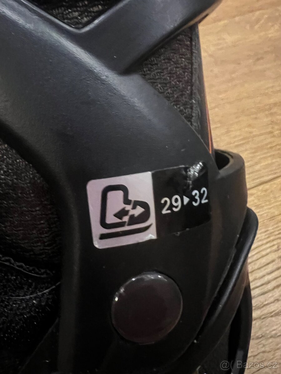 dětské nastavitelné lední brusle Oxelo Fit 100 29-32 - 3