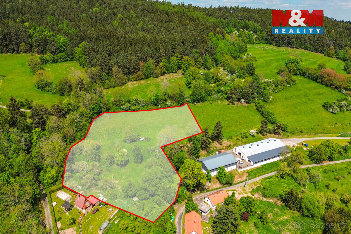 Prodej pozemku k bydlení, 10400 m², Sušice - 3