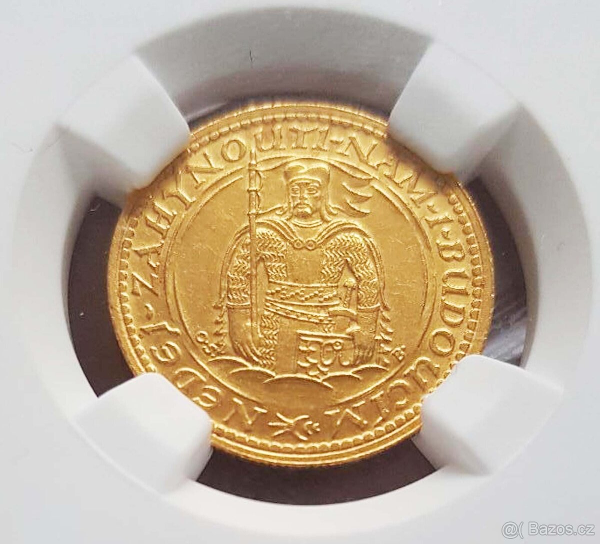 Svatováclavský dukát 1932, certifikace NGC MS 62 - 3