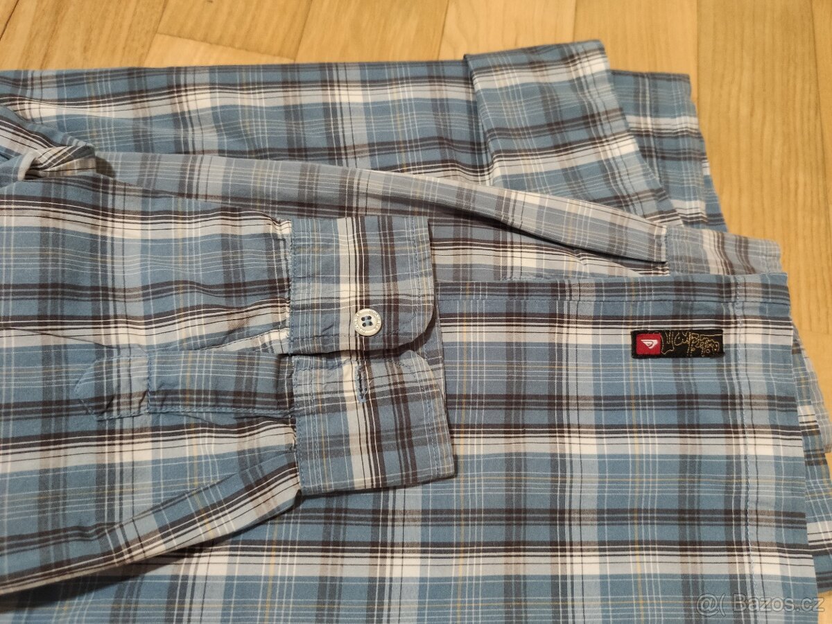 Quiksilver pánská kostkovaná košile - 3