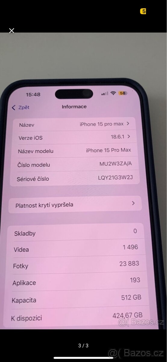 iPhone 15 pro max 512gb - 3
