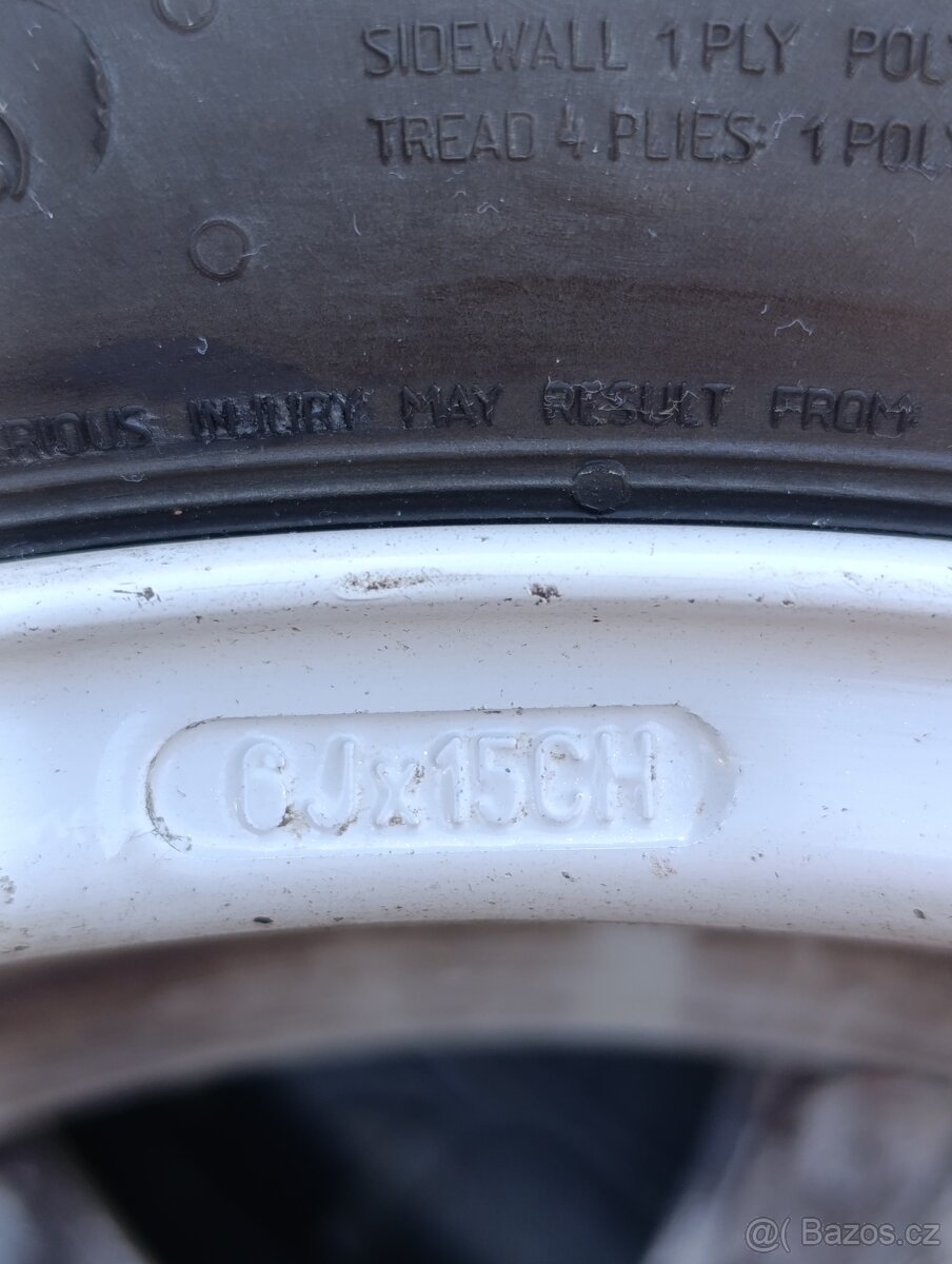 Alu disky R15 Peugeot, Citroen - 3