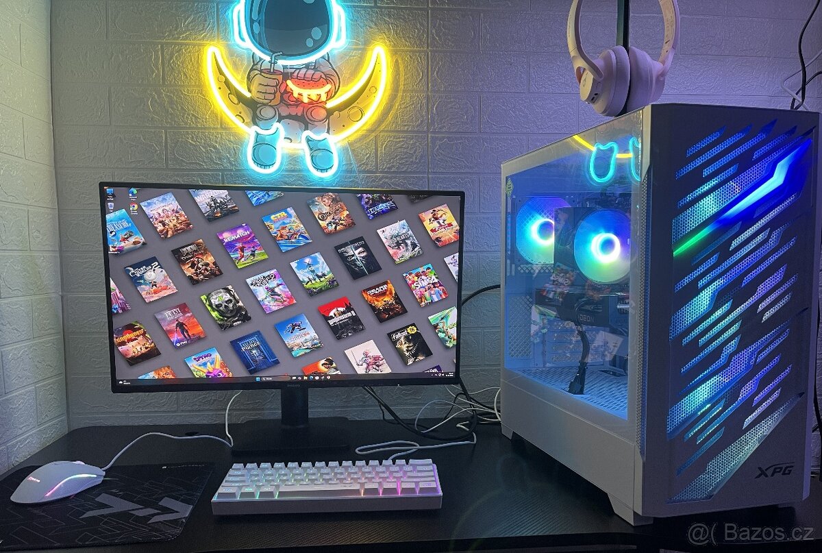 Herní Počítač se Zárukou-Hry v 2K-Ryzen 5-RX6600XT - 3