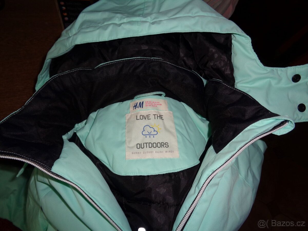 Dívčí bunda z HM, vel. 164 - 3