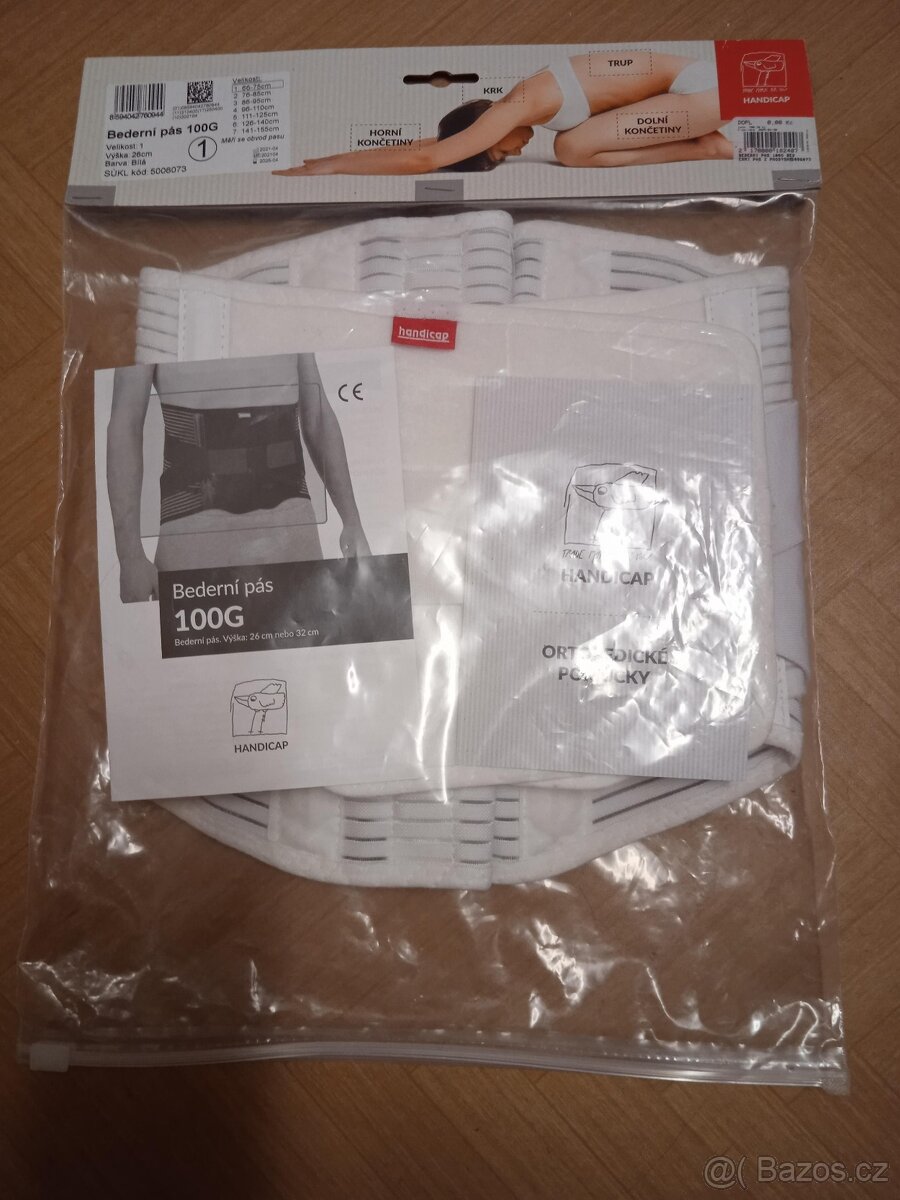 ortopedická pomůcka bederní pás 100G Handicap - 3