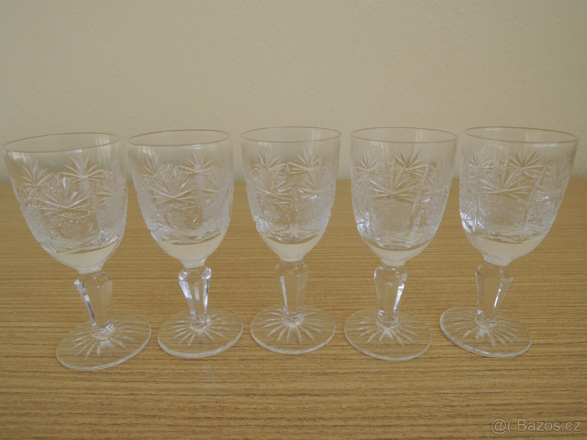 Broušené skleničky - 3