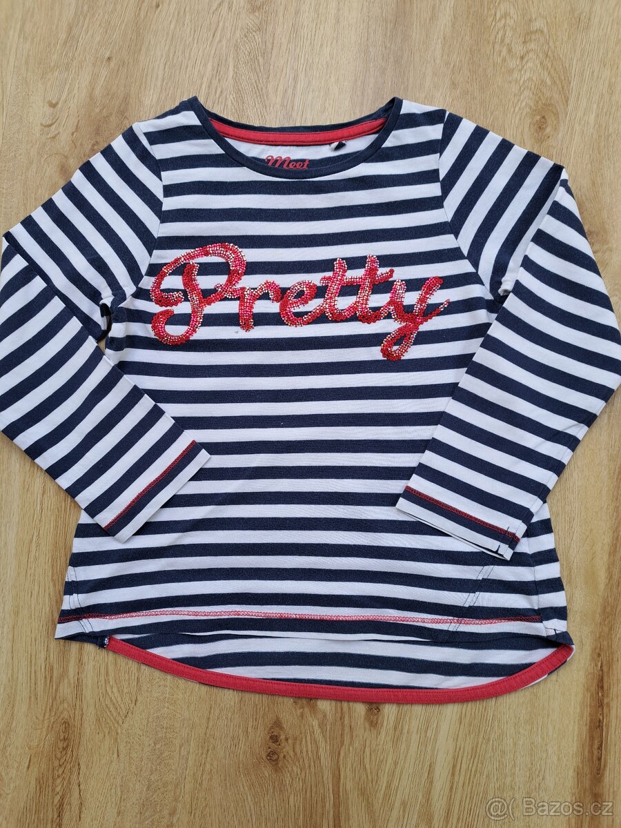 Tričko "Pretty" vel. 122. - 3