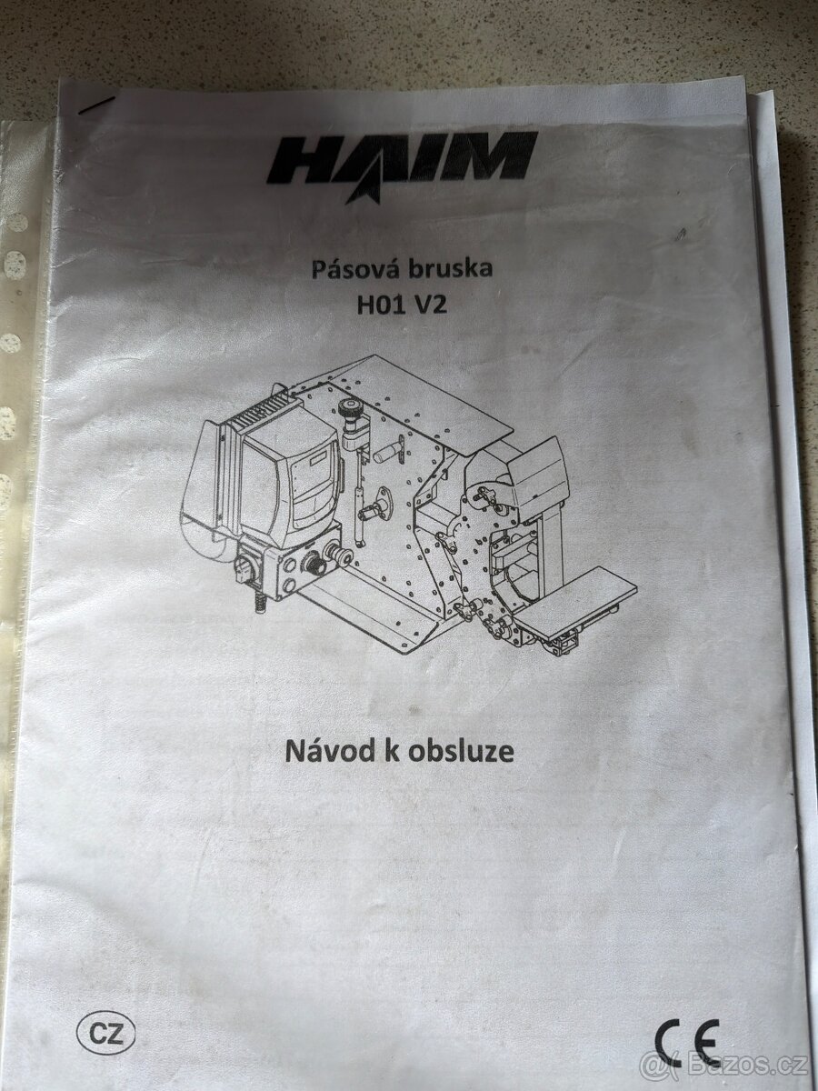 Pásová bruska Haim - 3