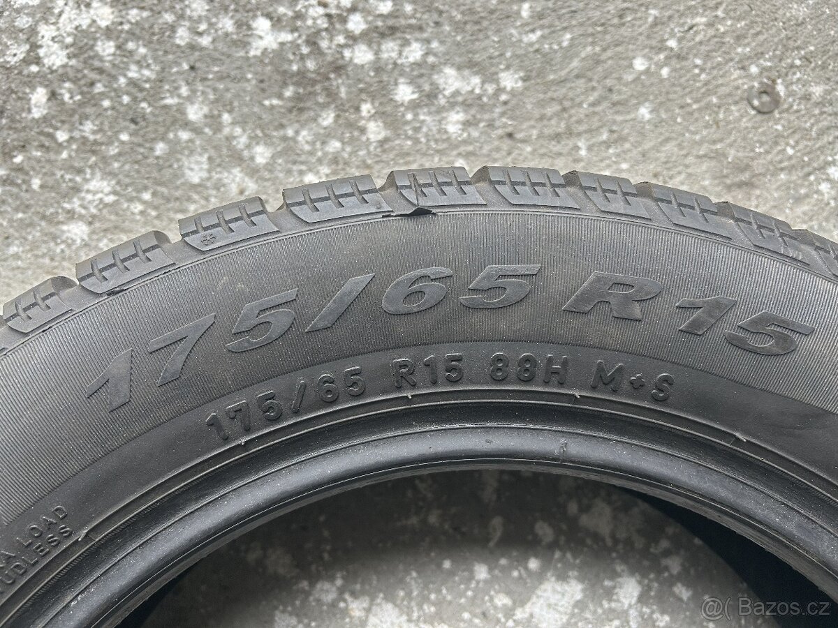 Zimní pneu 175/65/15 Pirelli, Michelin - 3