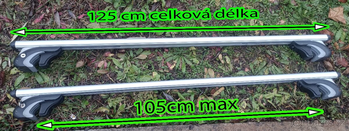 Příčníky střešní nosiče multipa na hagusy - 3