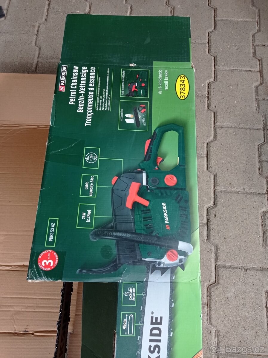 Řetězová pila PARKSIDE PBKS 53 A2 - nová - 3