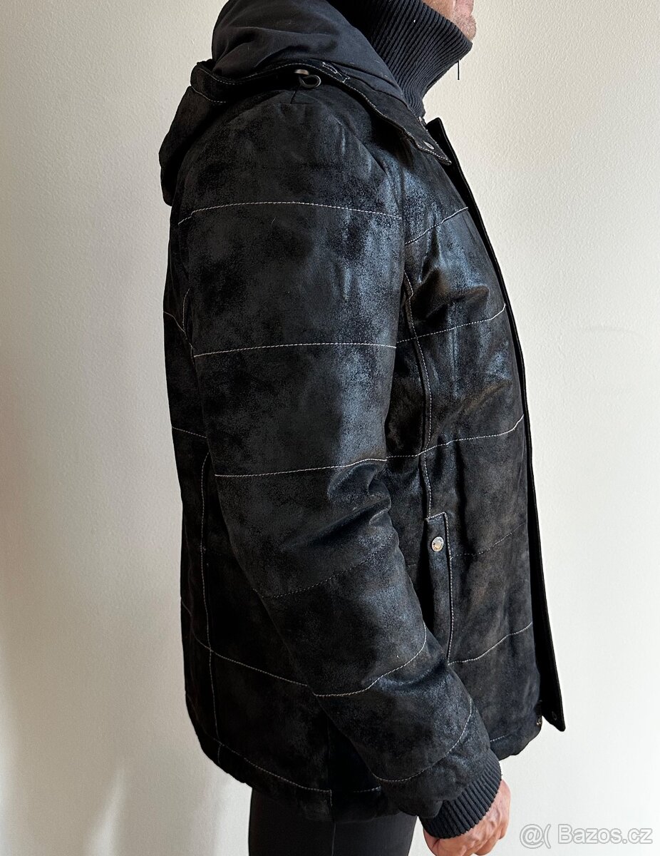 Prodám zimní koženou bundu Mustang - 3