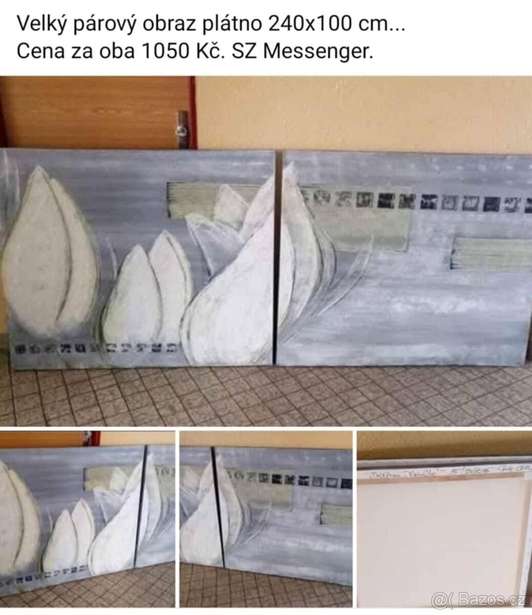 Obrazy. Ceny a rozměry viz fota. - 3