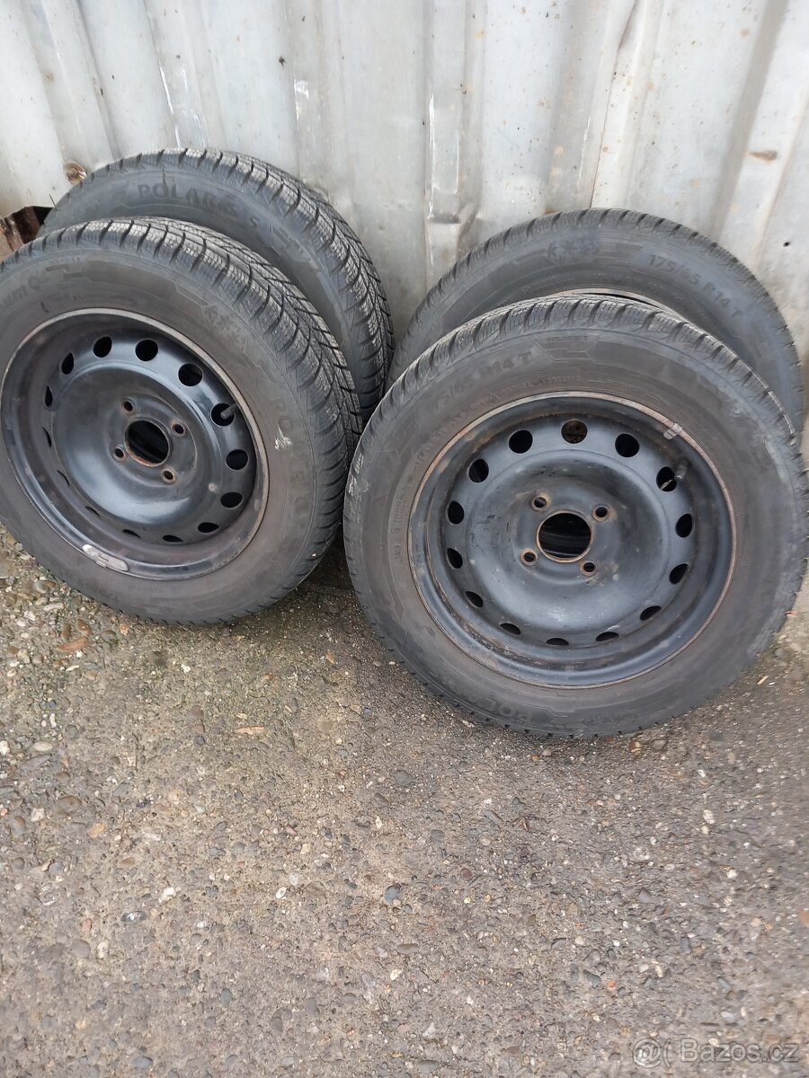 Zimni kola obuta"14"Peugeot,Citroen - 3