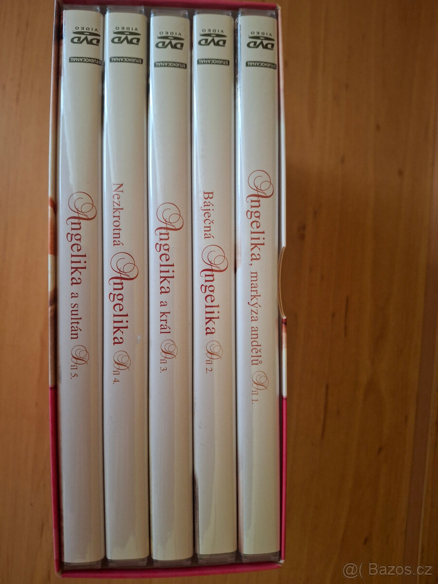 Filmy na DVD - Edice ČT + Poirot + Angelika - 3