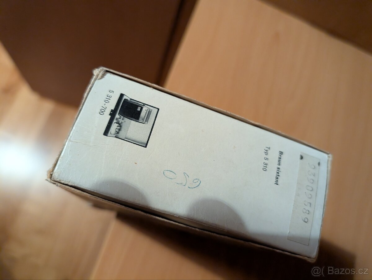 starožitný holicí strojek Braun Sixtant - rok 1962 - 3