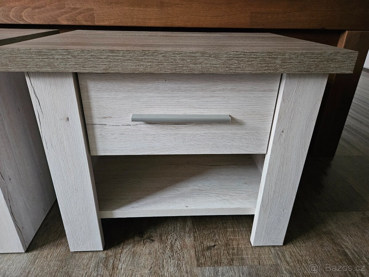 2x Noční stolky - 3