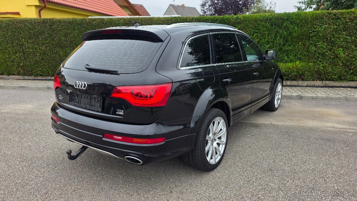 Audi Q7 4.2tdi 250kw, facelift, s-line, V12 packet,1.majitel - 3