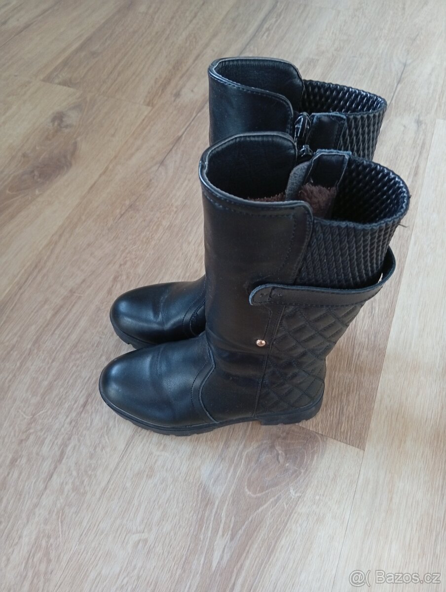 Kozačky, zimní boty 35 - 3